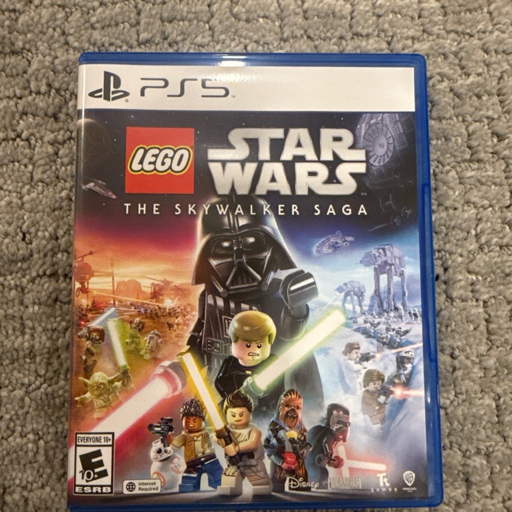 LEGO Star Wars: The Skywalker Saga PlayStation 5 Game and Case Like New